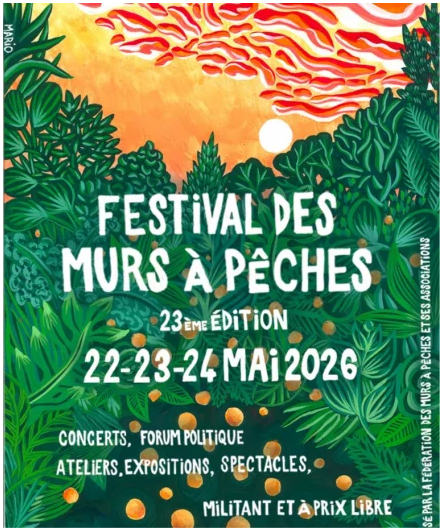 Festivales des murs à pêches à Montreuil