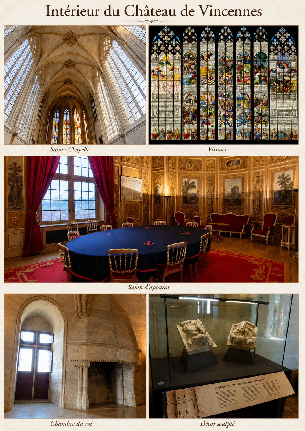 château de Vincennes visite